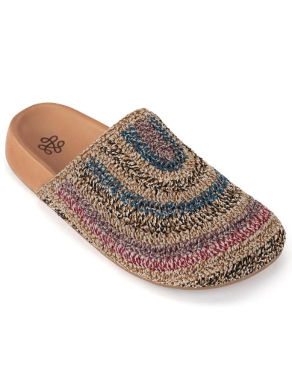 THE SAK Bolinas Clogs With Leather Footbed Ubud Stripe - Picture 3 of 5